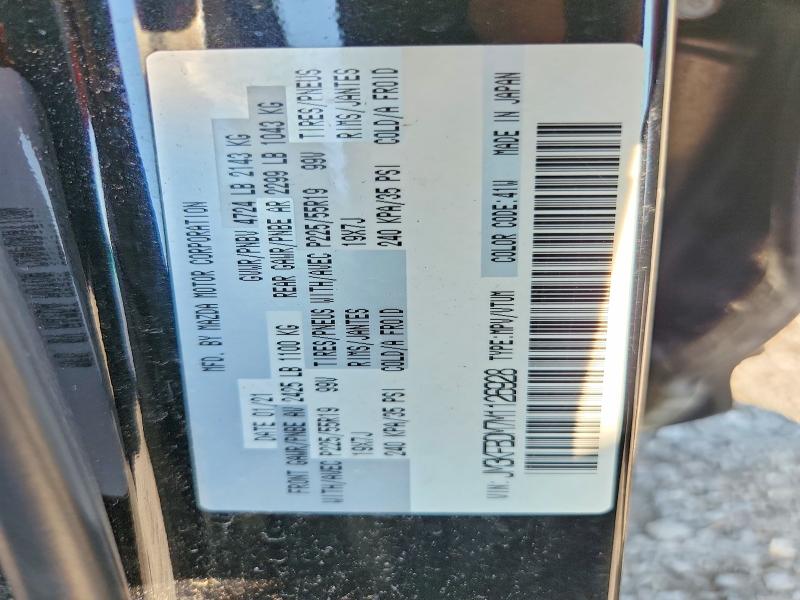 62936526 :رقم المزاد ، JM3KFBDM7M1126928 vin ، 2021 Mazda Cx-5 مزاد بيع