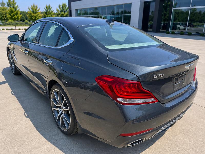 2019 Genesis G70 მანქანა იყიდება აუქციონზე, vin: KMTG34LE8KU015136, აუქციონის ნომერი: 65404206