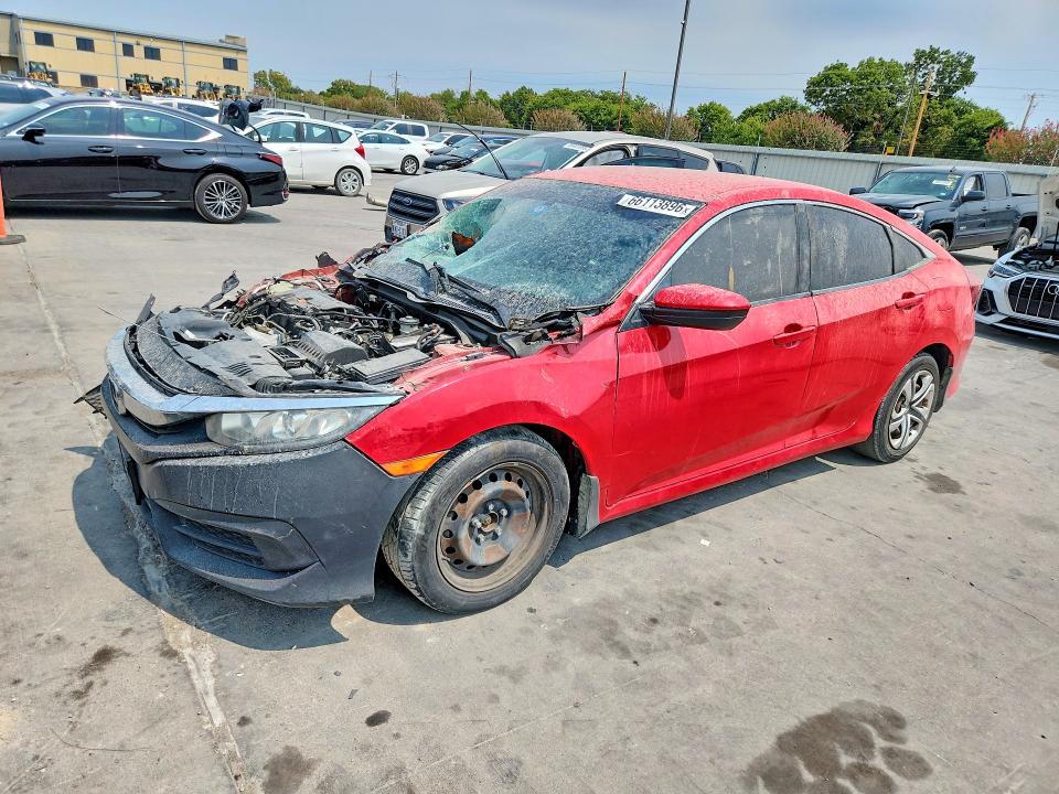 Продажа на аукционе авто 2016 Honda Civic, vin: 2HGFC2F58GH532412, номер лота: 66113896
