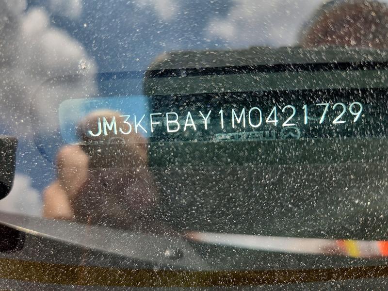 Продаж на аукціоні авто 2021 Mazda Cx-5, vin: JM3KFBAY1M0421729, номер лоту: 63909986