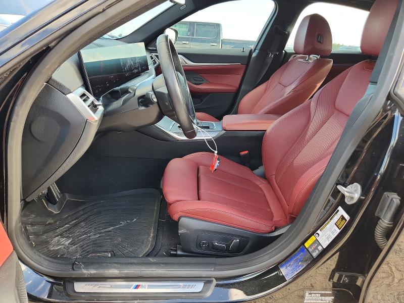 2025 Bmw I4 მანქანა იყიდება აუქციონზე, vin: WBY43HD07SFV12127, აუქციონის ნომერი: 64659296