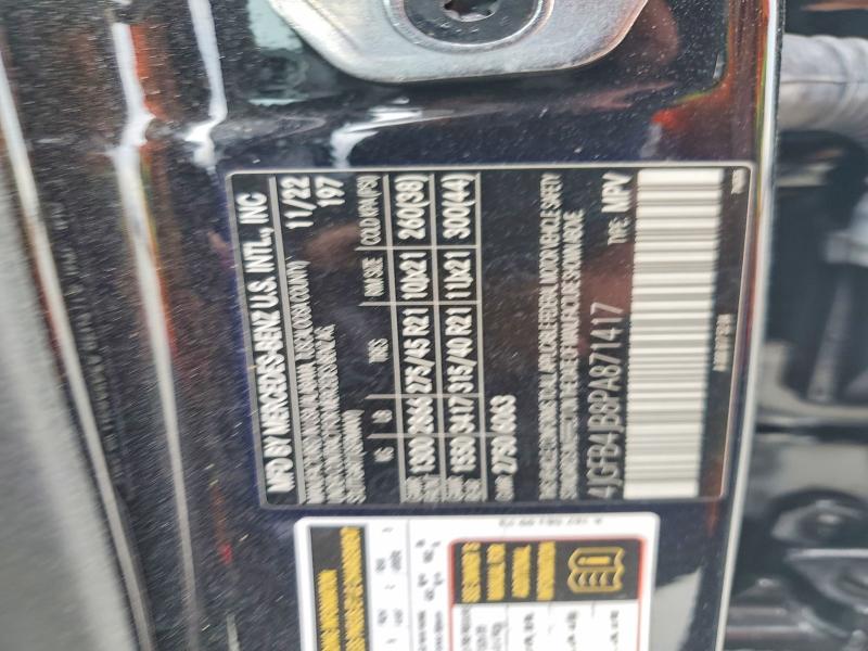Aukcja sprzedaży 2023 Mercedes-benz Gle, vin: 4JGFB4JB8PA871417, numer aukcji: 65449106