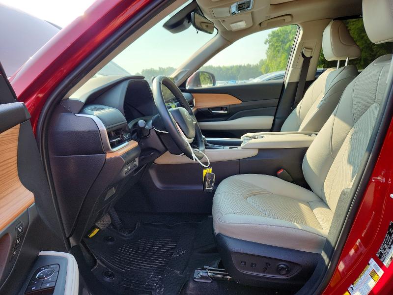 2026 Toyota Grand Highlander მანქანა იყიდება აუქციონზე, vin: 5TDAAAB58TS104589, აუქციონის ნომერი: 65162526