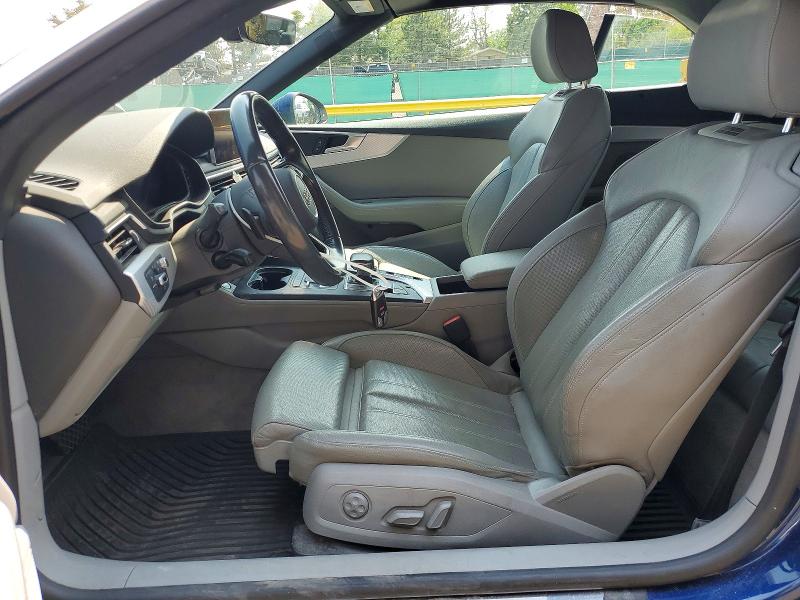 Aukcja sprzedaży 2018 Audi A5, vin: WAU2NGF56JN010121, numer aukcji: 64455966
