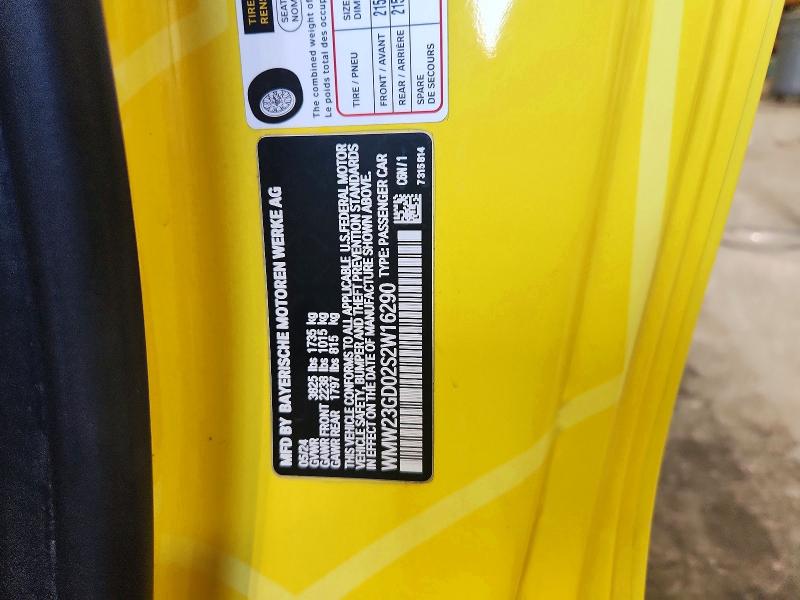 Продаж на аукціоні авто 2025 Mini Cooper, vin: WMW23GD02S2W16290, номер лоту: 65891436