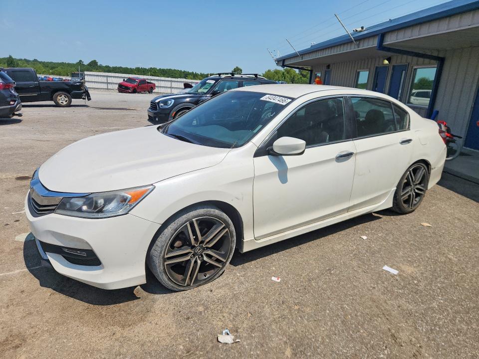 64047466 :رقم المزاد ، 1HGCR2F55GA180390 vin ، 2016 Honda Accord مزاد بيع