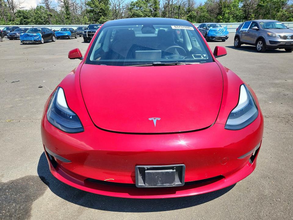 2022 Tesla Model 3 მანქანა იყიდება აუქციონზე, vin: 5YJ3E1EA4NF185846, აუქციონის ნომერი: 63737886