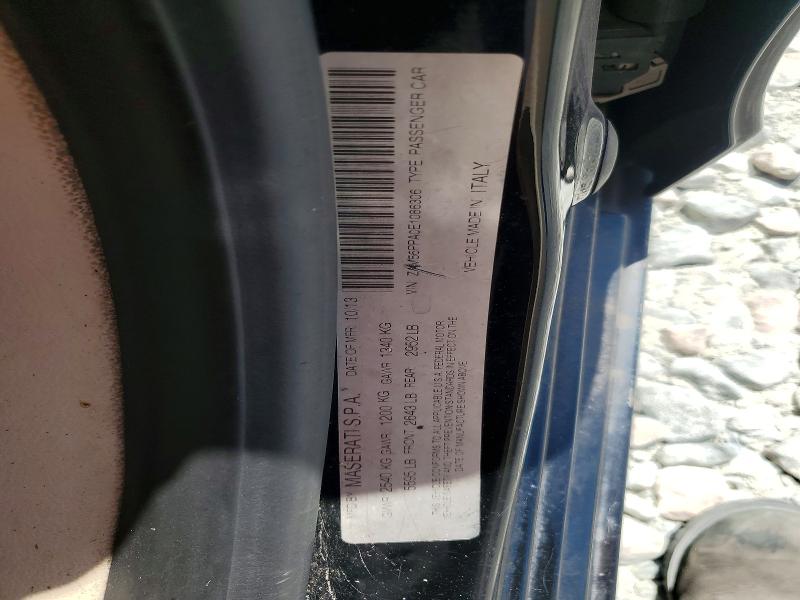 Продаж на аукціоні авто 2014 Maserati Quattroporte, vin: ZAM56PPA0E1086306, номер лоту: 64758756