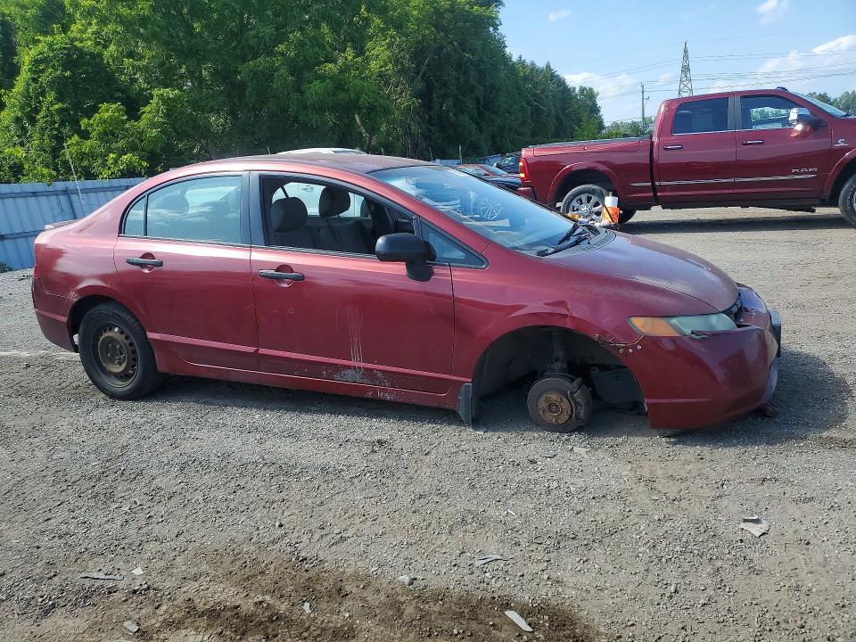 Aukcja sprzedaży 2008 Honda Civic, vin: 2HGFA16208H020182, numer aukcji: 61406656
