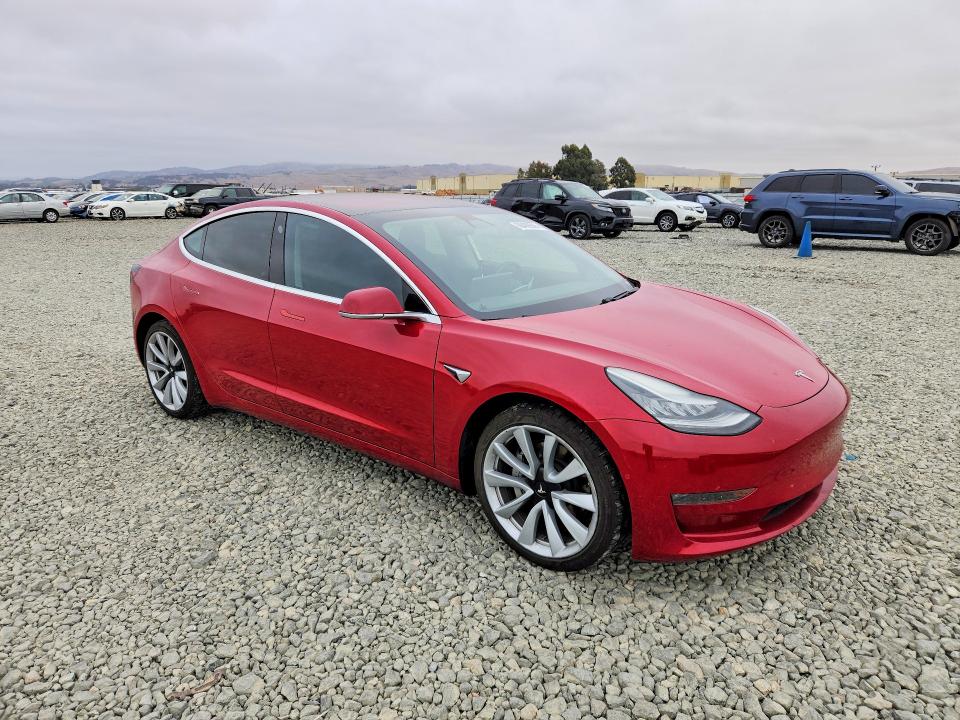 2018 Tesla Model 3 მანქანა იყიდება აუქციონზე, vin: 5YJ3E1EB5JF065749, აუქციონის ნომერი: 66489506