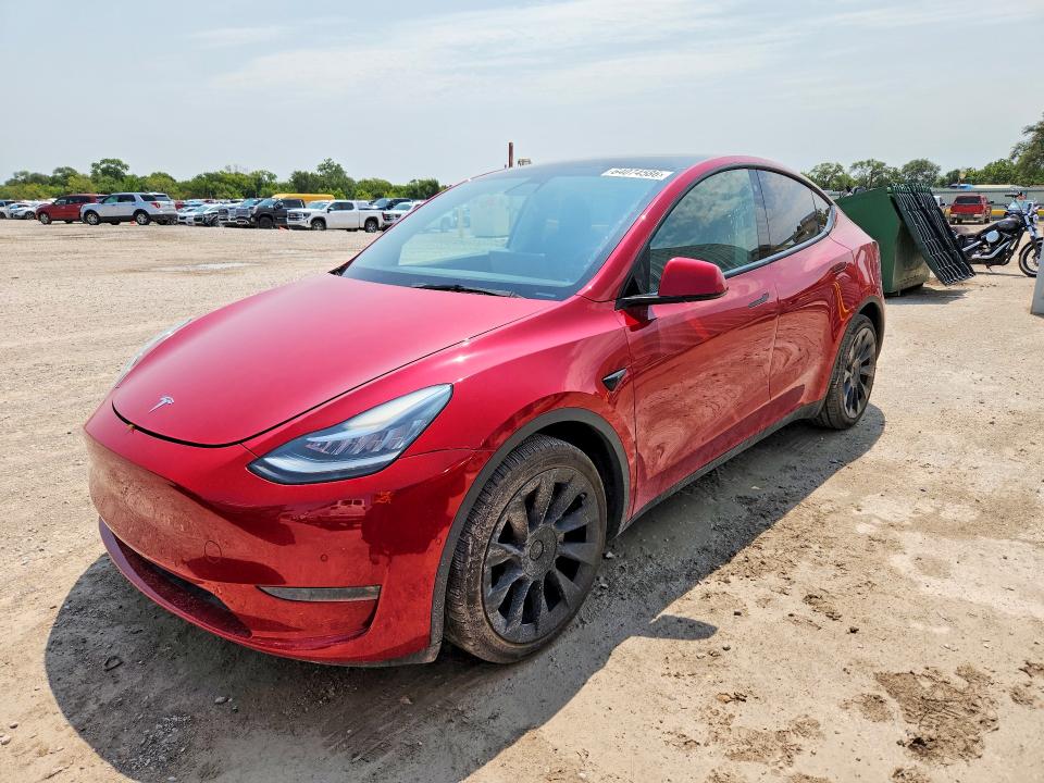 Продаж на аукціоні авто 2021 Tesla Model Y, vin: 5YJYGDEE4MF232649, номер лоту: 64074586