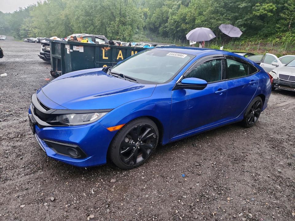 64432986 :رقم المزاد ، 2HGFC2F82MH500707 vin ، 2021 Honda Civic مزاد بيع