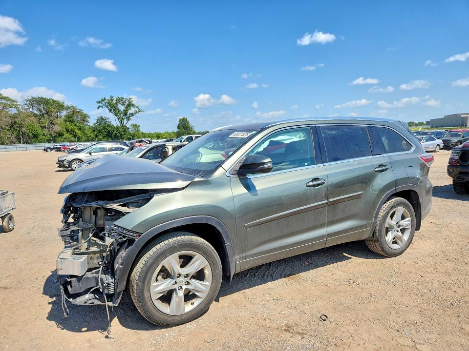 Продаж на аукціоні авто 2015 Toyota Highlander, vin: 5TDDKRFH5FS129743, номер лоту: 66621626