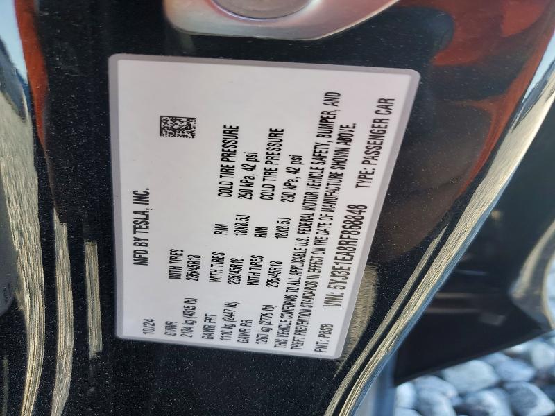 Продажа на аукционе авто 2024 Tesla Model 3, vin: 5YJ3E1EA8RF868848, номер лота: 65714736