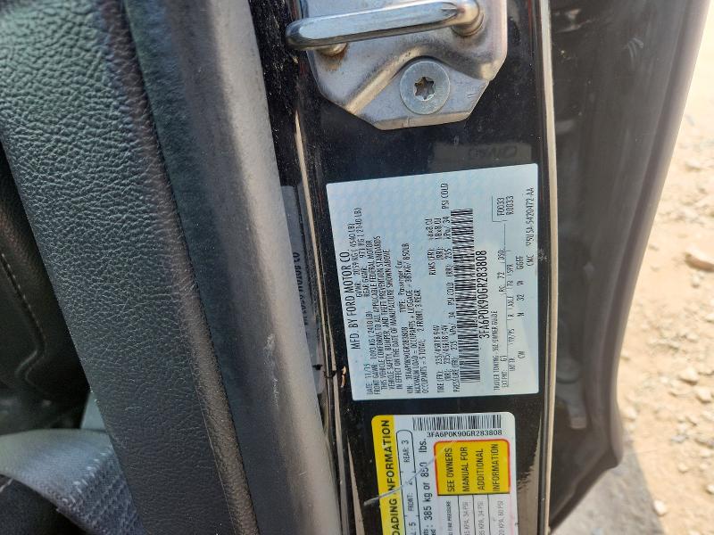 Aukcja sprzedaży 2016 Ford Fusion, vin: 3FA6P0K90GR283808, numer aukcji: 63762416