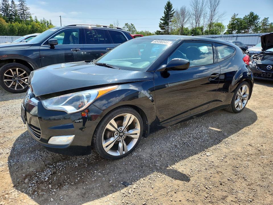 2013 Hyundai Veloster მანქანა იყიდება აუქციონზე, vin: KMHTC6AD3DU141714, აუქციონის ნომერი: 65496546