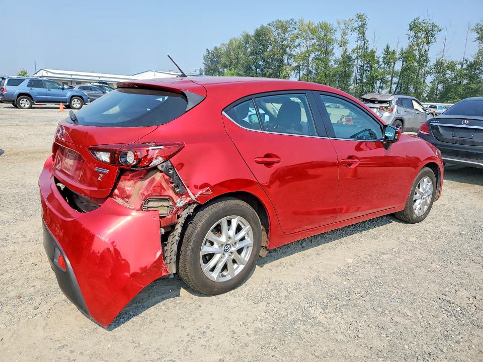 64079776 :رقم المزاد ، JM1BM1L74F1249691 vin ، 2015 Mazda 3 مزاد بيع