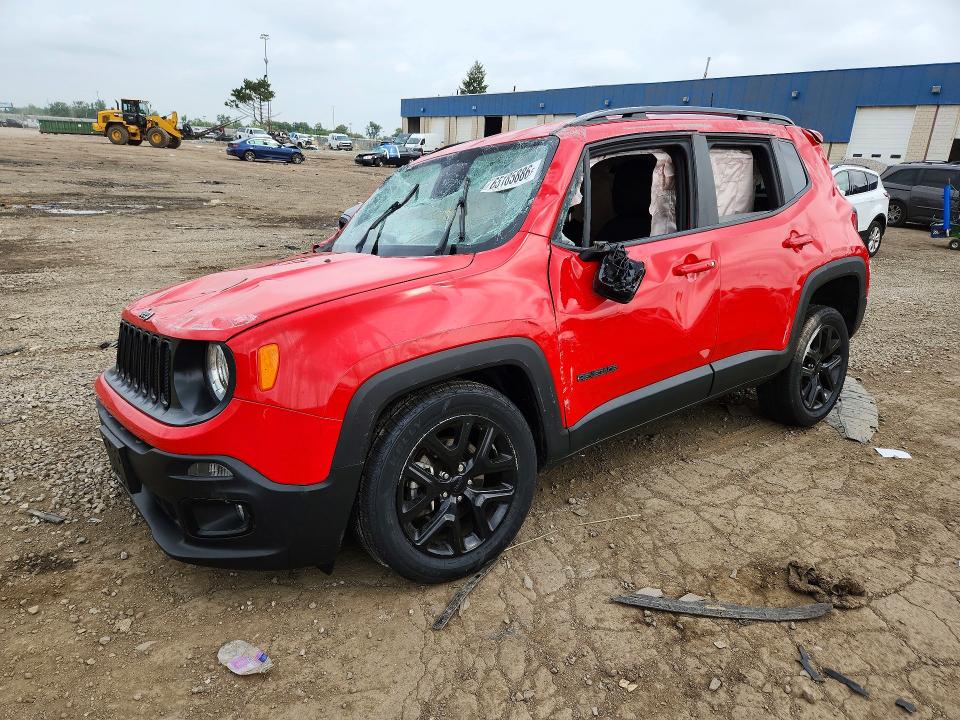 Aukcja sprzedaży 2018 Jeep Renegade, vin: ZACCJBBB4JPJ09414, numer aukcji: 65185886