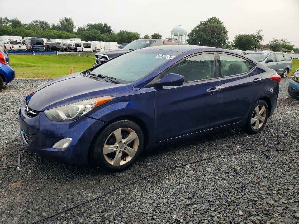 2012 Hyundai Elantra მანქანა იყიდება აუქციონზე, vin: 5NPDH4AEXCH131066, აუქციონის ნომერი: 64466916