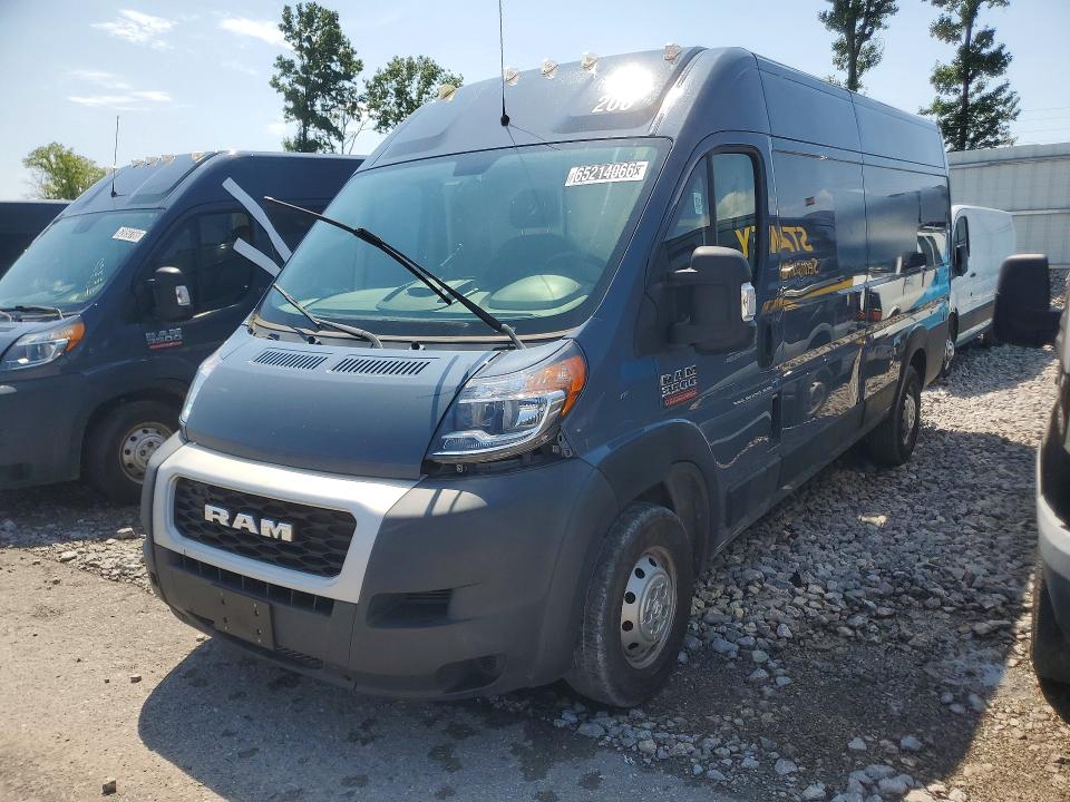 Продаж на аукціоні авто 2021 Ram Promaster 3500, vin: 3C6FRVJG8ME503871, номер лоту: 65214066
