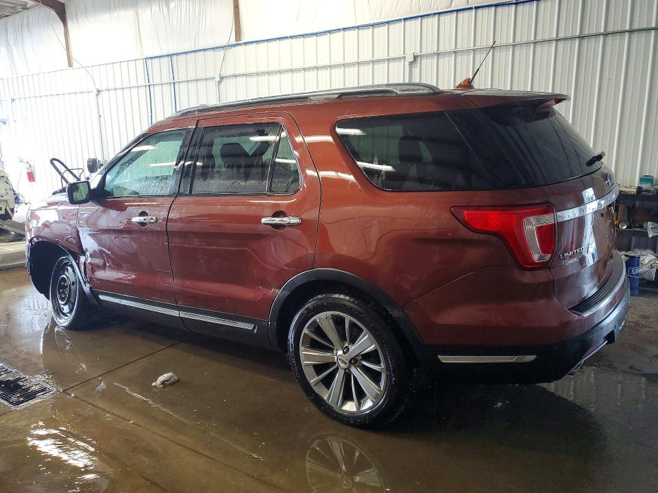 64314236 :رقم المزاد ، 1FM5K8F88JGA70328 vin ، 2018 Ford Explorer مزاد بيع
