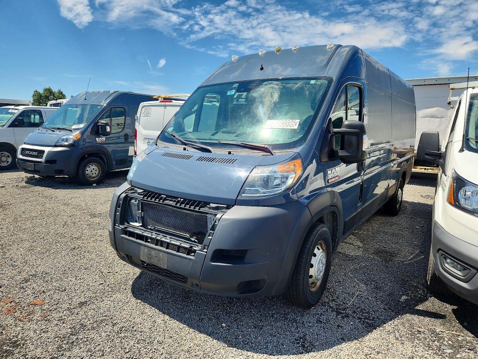 2021 Ram Promaster 3500 მანქანა იყიდება აუქციონზე, vin: 3C6MRVJG3ME544660, აუქციონის ნომერი: 61897396