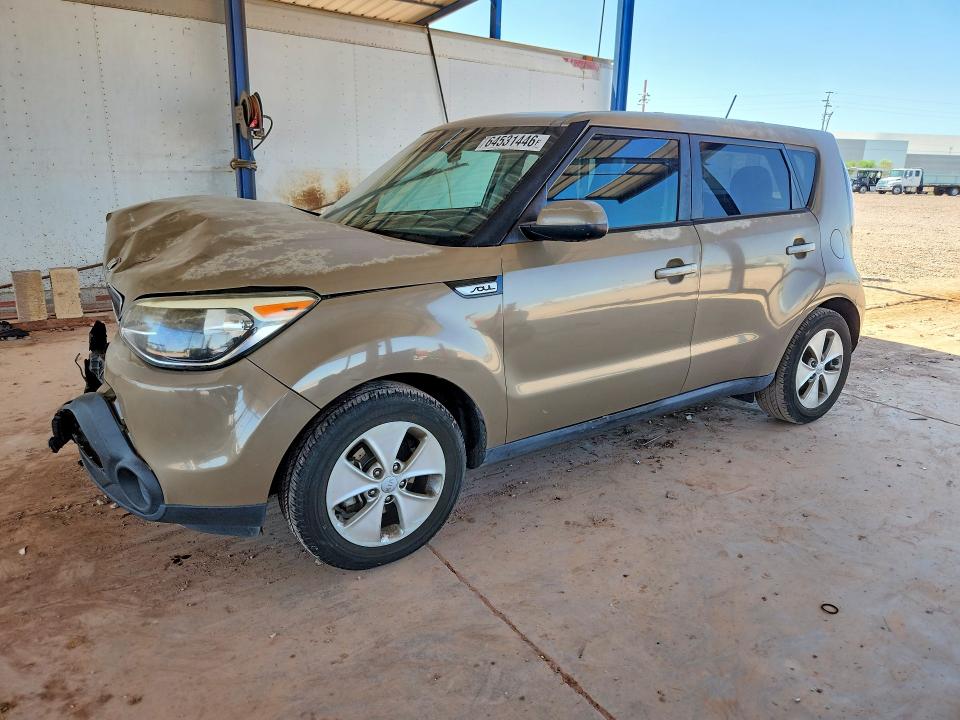2016 Kia Soul მანქანა იყიდება აუქციონზე, vin: KNDJN2A23G7271315, აუქციონის ნომერი: 64531446
