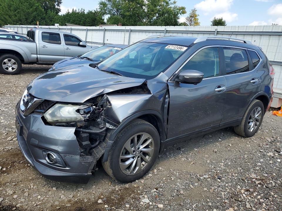 Auction sale of the 2015 Nissan Rogue, vin: 5N1AT2MVXFC910268, lot number: 67112496