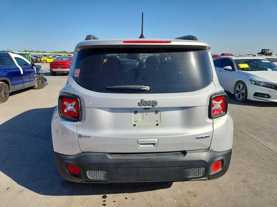 2018 Jeep Renegade მანქანა იყიდება აუქციონზე, vin: ZACCJABB7JPJ56592, აუქციონის ნომერი: 65388726