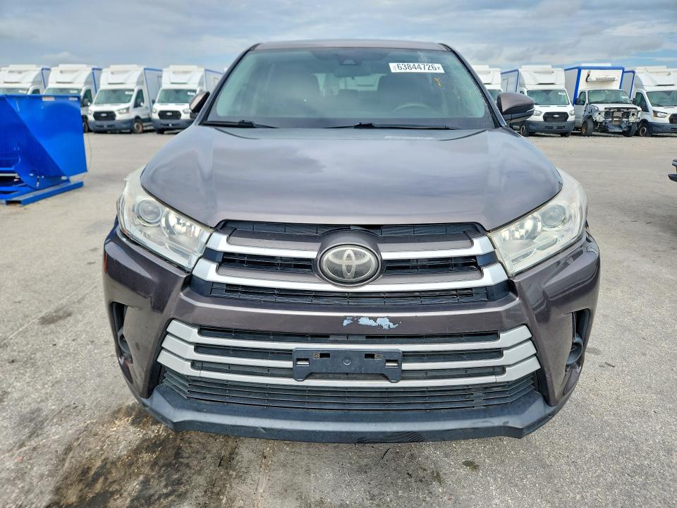 2017 Toyota Highlander მანქანა იყიდება აუქციონზე, vin: 5TDZARFH9HS023291, აუქციონის ნომერი: 63844726