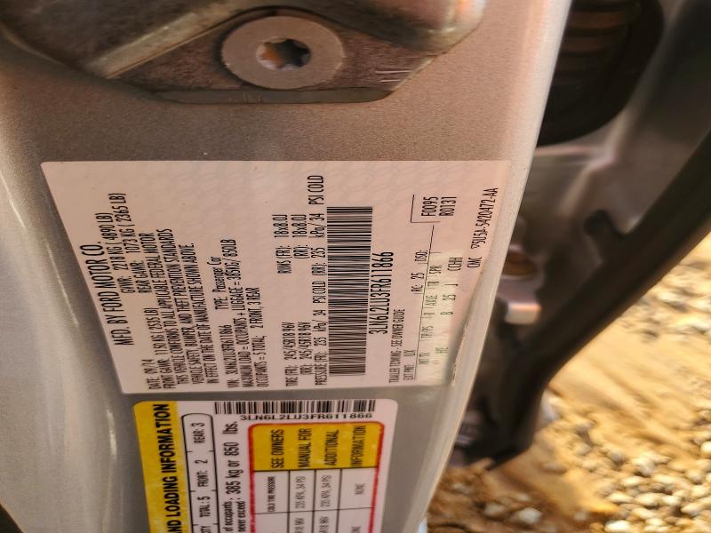 Aukcja sprzedaży 2015 Lincoln Mkz, vin: 3LN6L2LU3FR611866, numer aukcji: 65192696