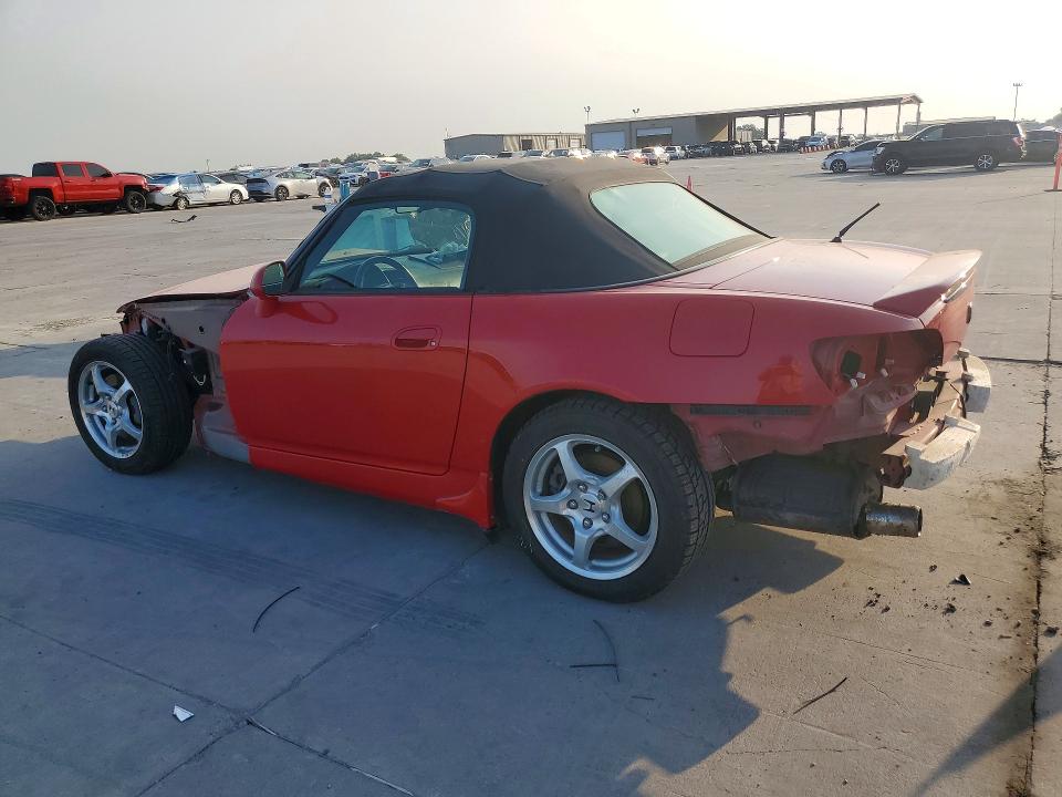 2000 Honda S2000 მანქანა იყიდება აუქციონზე, vin: JHMAP1143YT000588, აუქციონის ნომერი: 63606236