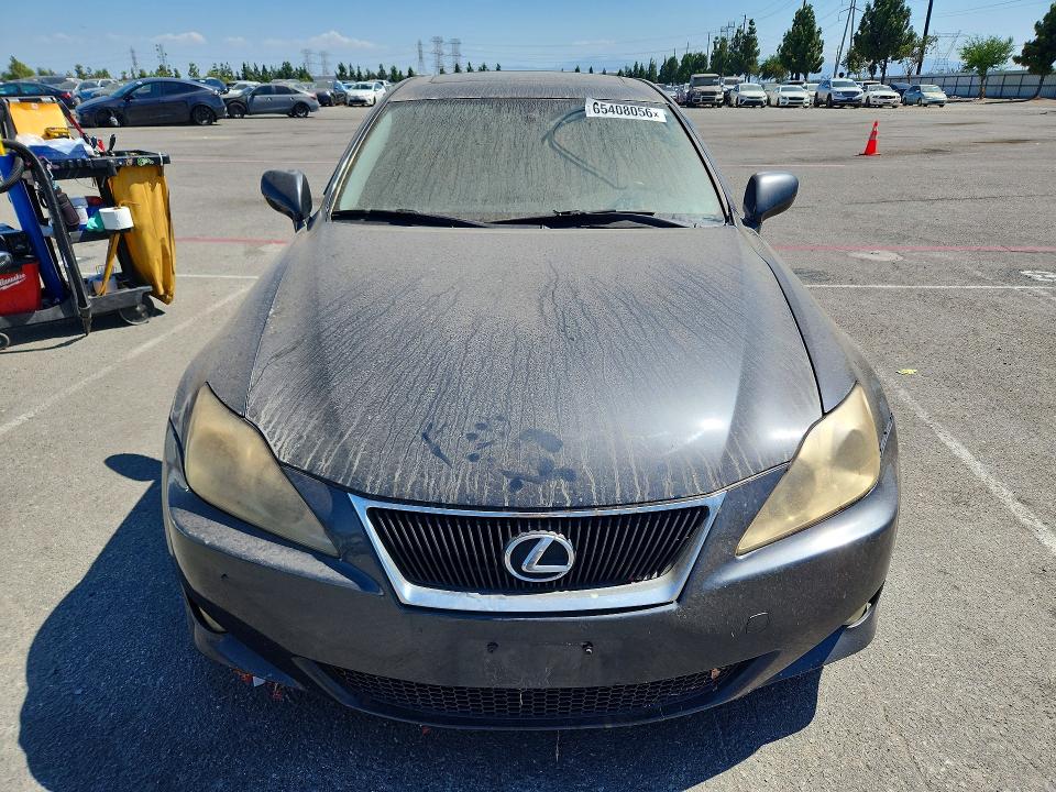 65408056 :رقم المزاد ، JTHBE262862004775 vin ، 2006 Lexus Is مزاد بيع