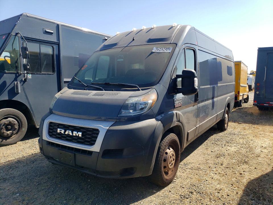 2020 Ram Promaster 3500 მანქანა იყიდება აუქციონზე, vin: 3C6URVJG1LE129352, აუქციონის ნომერი: 62543426