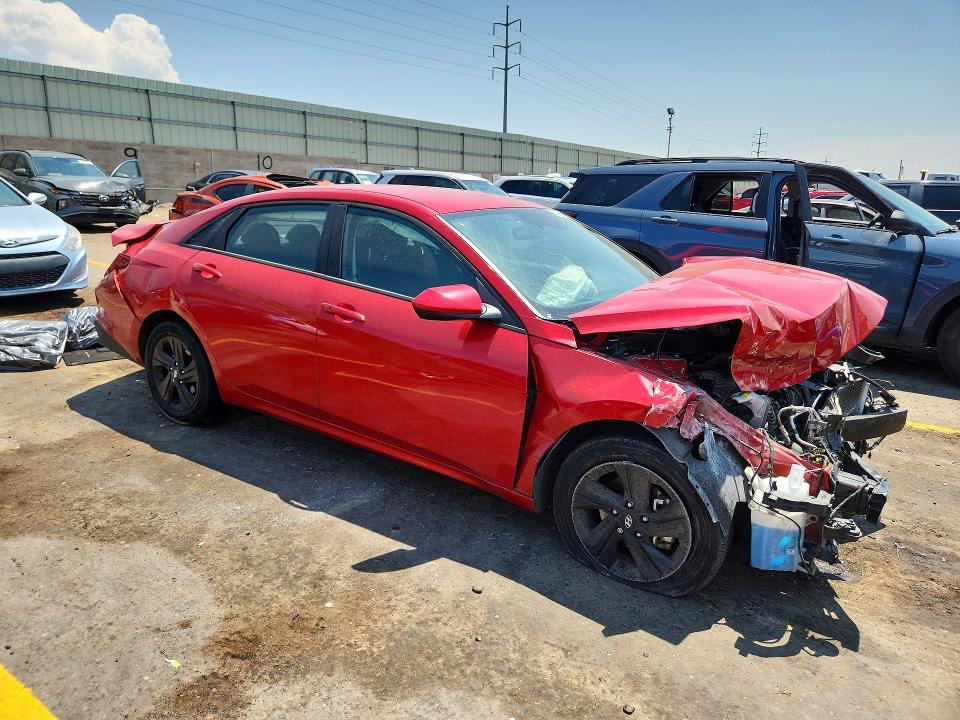 2021 Hyundai Elantra მანქანა იყიდება აუქციონზე, vin: 5NPLS4AG9MH041262, აუქციონის ნომერი: 63814866