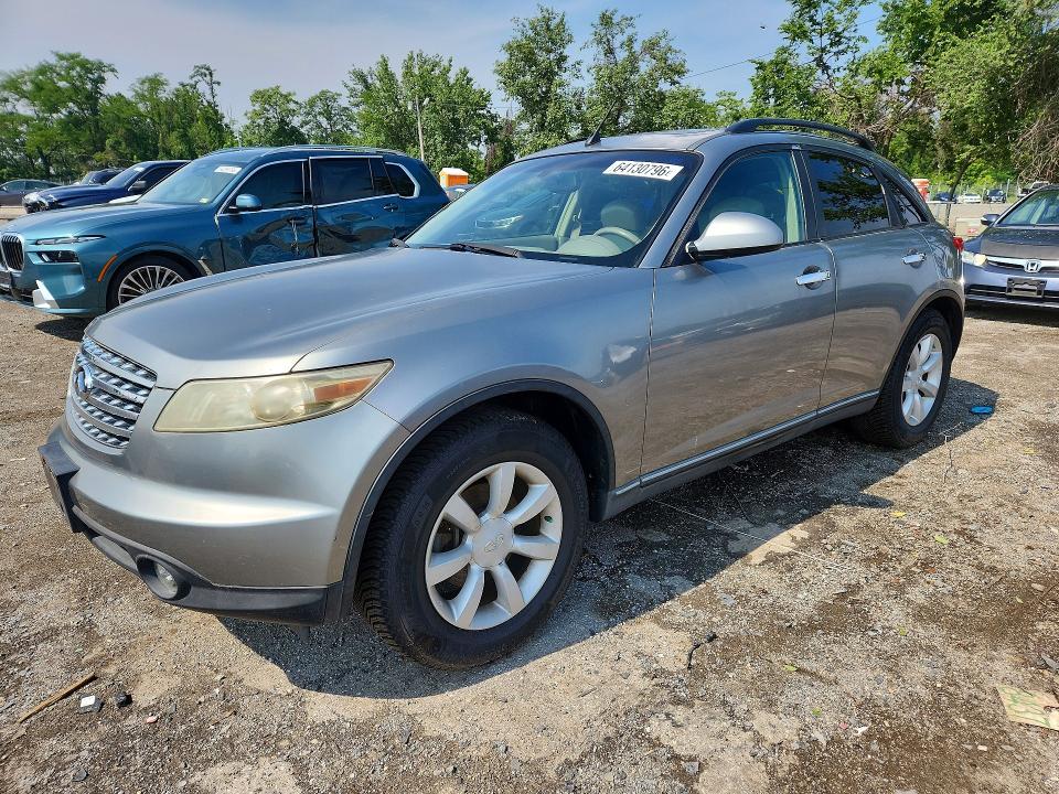 Продажа на аукционе авто 2004 Infiniti Fx35, vin: JNRAS08WX4X200937, номер лота: 64130796