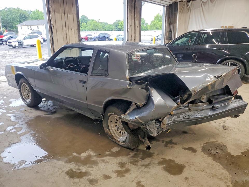 Продажа на аукционе авто 1986 Chevrolet Monte Carlo, vin: 1G1GZ37G2GR165717, номер лота: 62118356