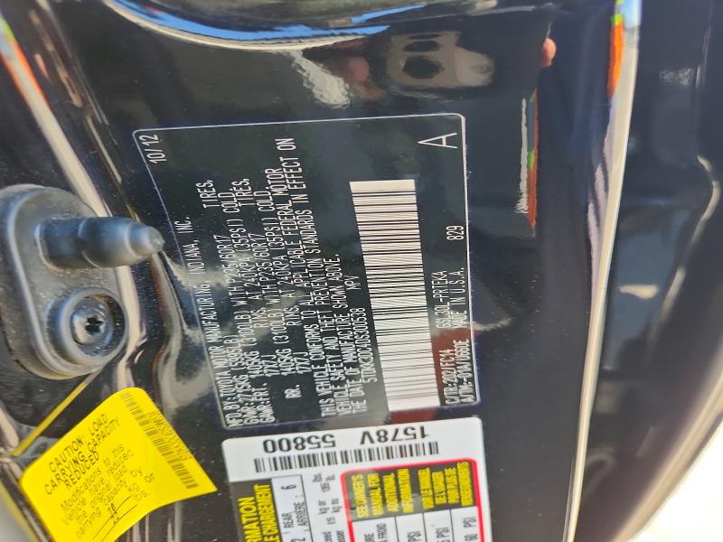 63902546 :رقم المزاد ، 5TDKK3DC4DS300538 vin ، 2013 Toyota Sienna مزاد بيع