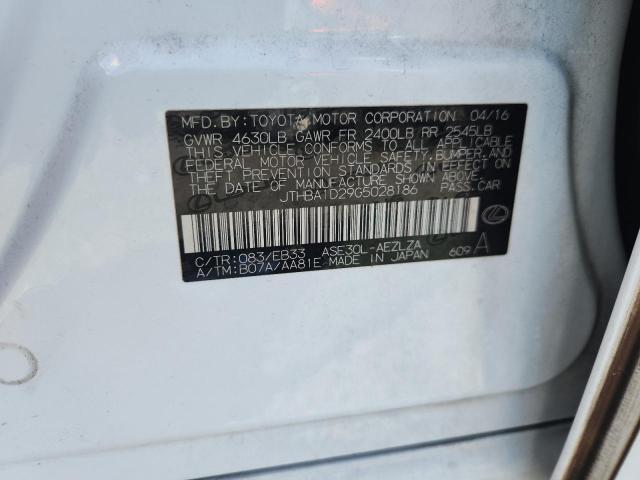 Aukcja sprzedaży 2016 Lexus Is, vin: JTHBA1D29G5028186, numer aukcji: 64670496