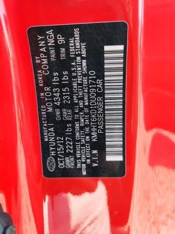 Продаж на аукціоні авто 2013 Hyundai Genesis Coupe, vin: KMHHT6KD1DU091710, номер лоту: 65221046