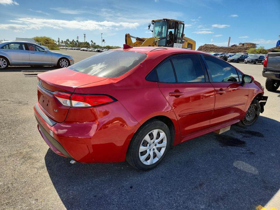 66761706 :رقم المزاد ، JTDEPRAE5LJ091877 vin ، 2020 Toyota Corolla مزاد بيع