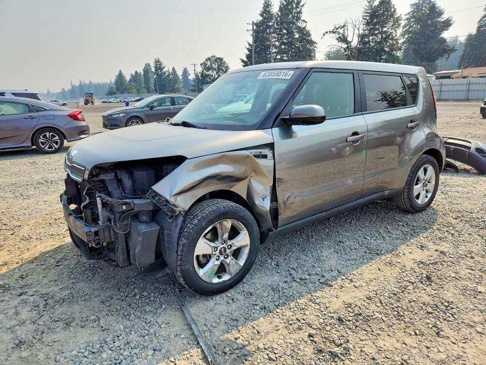 2019 Kia Soul მანქანა იყიდება აუქციონზე, vin: KNDJN2A20K7671129, აუქციონის ნომერი: 63859816