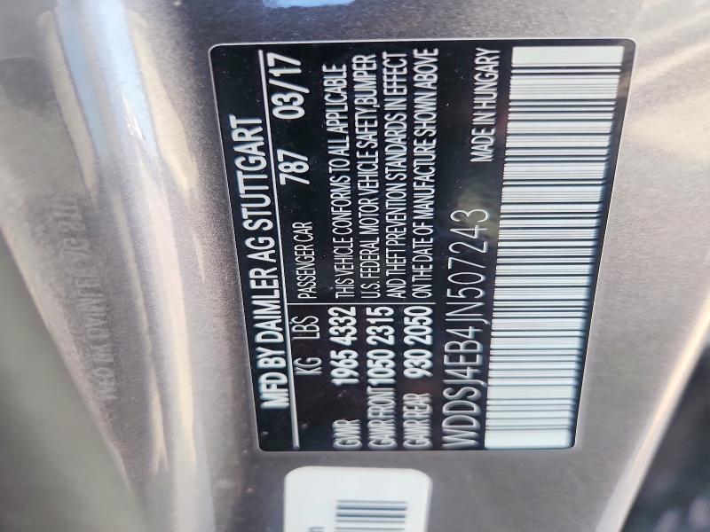 Aukcja sprzedaży 2018 Mercedes-benz Cla, vin: WDDSJ4EB4JN507243, numer aukcji: 64079296