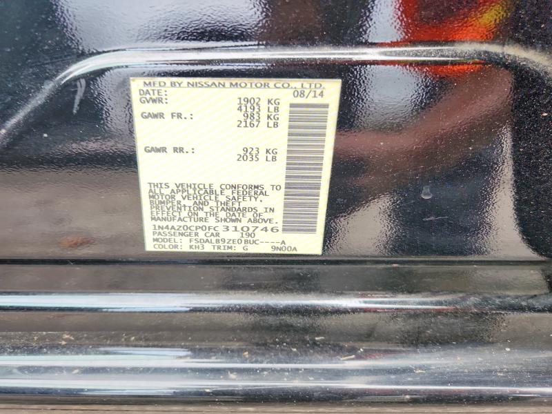 Aukcja sprzedaży 2015 Nissan Leaf, vin: 1N4AZ0CP0FC310746, numer aukcji: 64467806