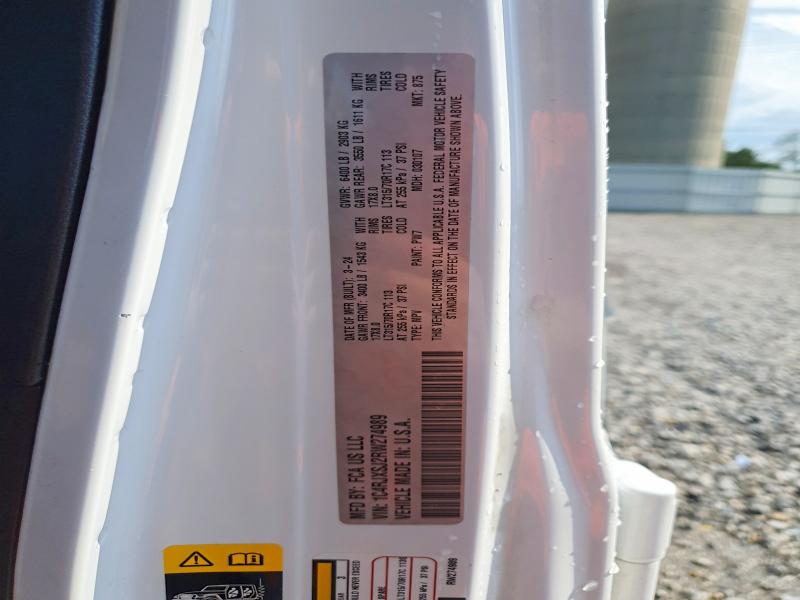 2024 Jeep Wrangler მანქანა იყიდება აუქციონზე, vin: 1C4RJXSJ2RW274989, აუქციონის ნომერი: 65333726