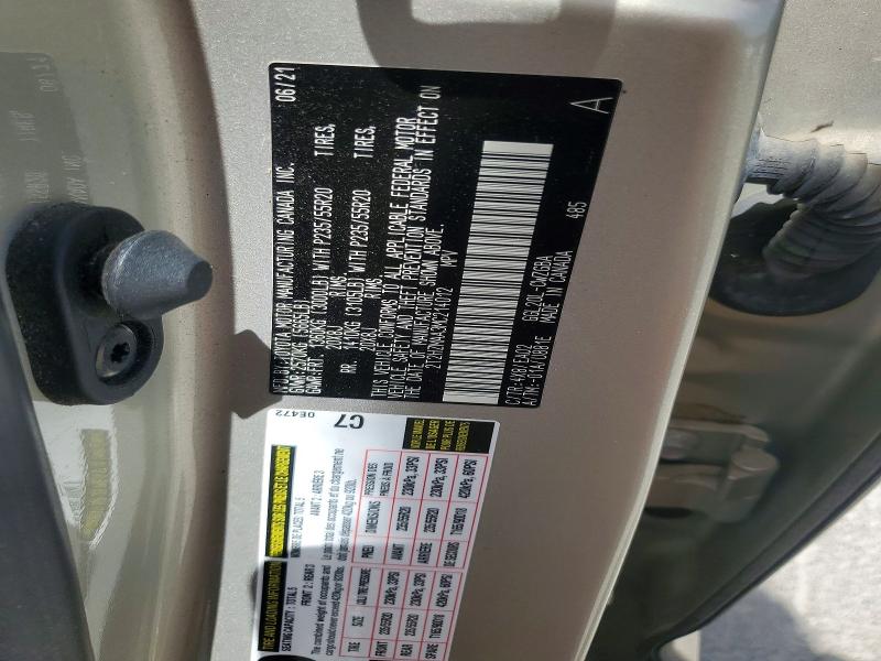 Продажа на аукционе авто 2021 Lexus Rx, vin: 2T2HZMAA3MC214012, номер лота: 65303276