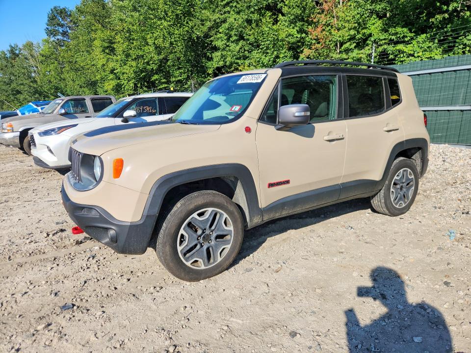 Auction sale of the 2016 Jeep Renegade, vin: ZACCJBCTXGPD93344, lot number: 65178596