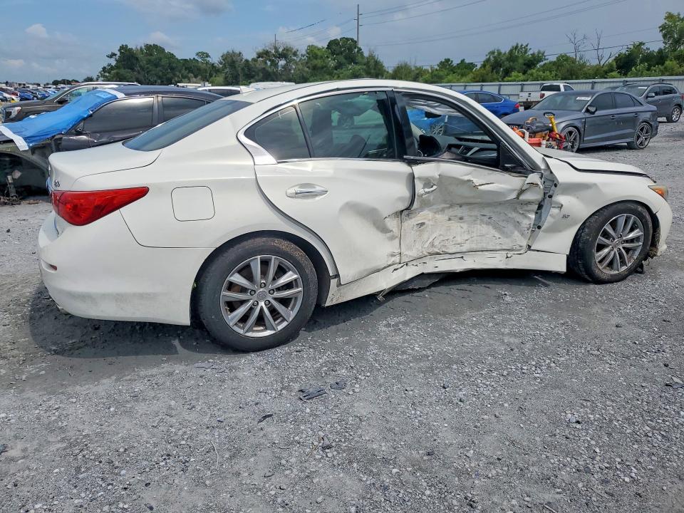 2015 Infiniti Q50 მანქანა იყიდება აუქციონზე, vin: JN1BV7AP7FM333850, აუქციონის ნომერი: 66551666
