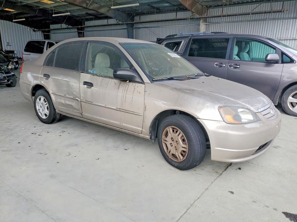 2001 Honda Civic მანქანა იყიდება აუქციონზე, vin: 2HGES16551H554206, აუქციონის ნომერი: 66250986