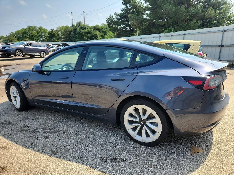 2022 Tesla Model 3 მანქანა იყიდება აუქციონზე, vin: 5YJ3E1EB4NF288967, აუქციონის ნომერი: 64613766